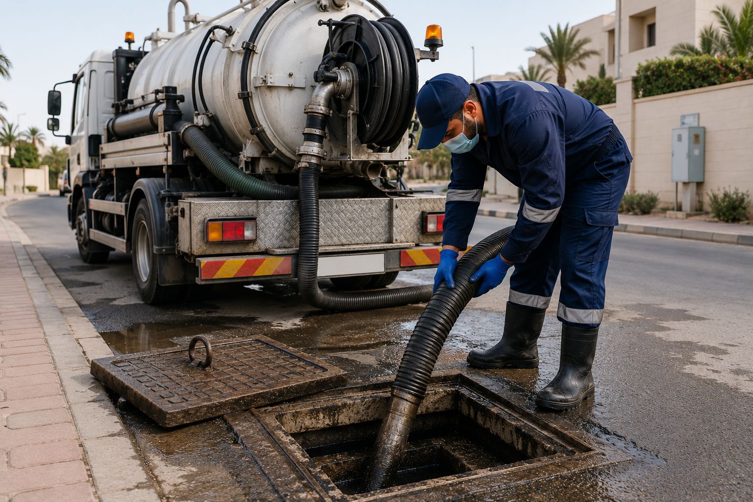 تنظيف غرف التفتيش بجدة