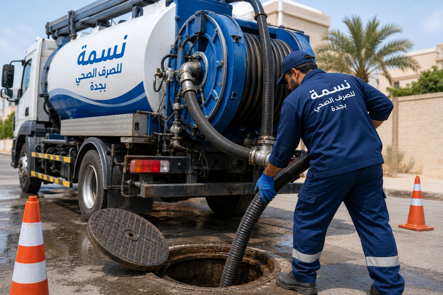 معدات حديثة لمعالجة الانسدادات